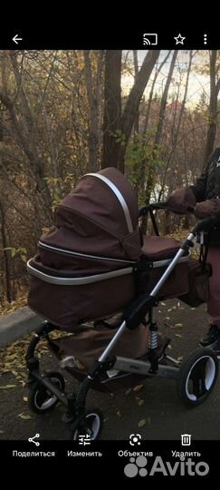 Коляска трансформер 2 в 1 бу