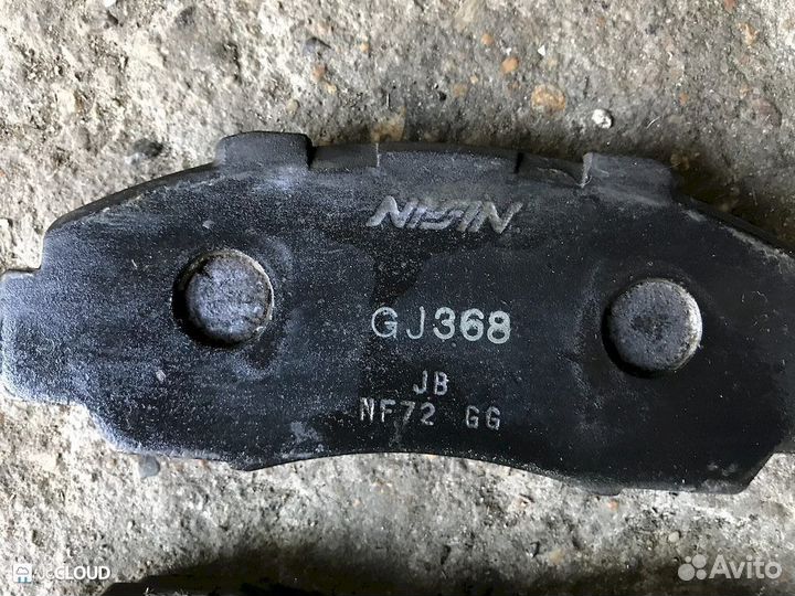 Тормозные колодки на honda accord CF4 F20B