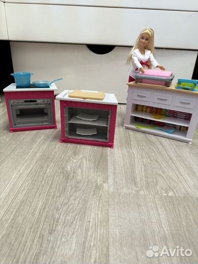 Кухня для кукол барби