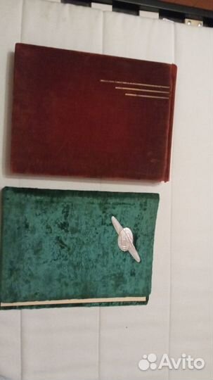 Фотоальбомы, бархатные, СССР, 