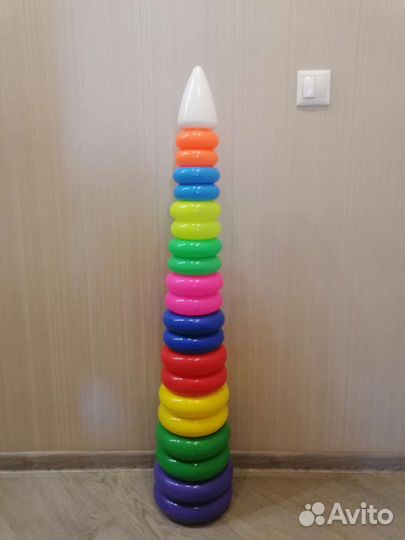 Пирамидка гигант 110 см