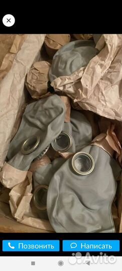 Противогазы СССР