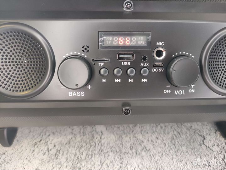 Портативная колонка с сабвуфером гарантия