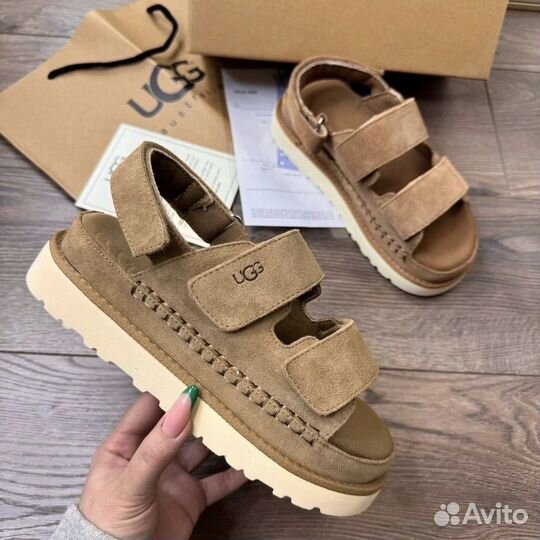 Босоножки UGG натуральная замша