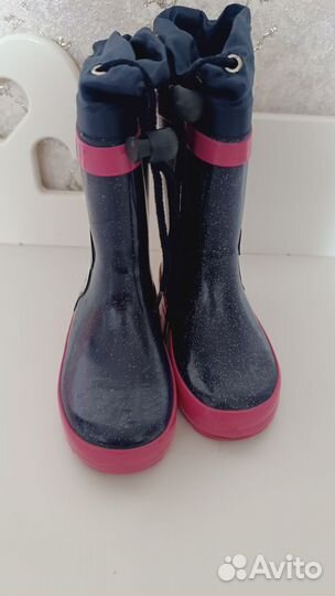 Сапоги резиновые для девочки 21 размер