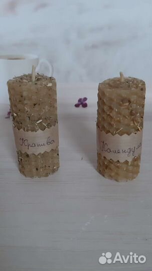 Свечи с травами