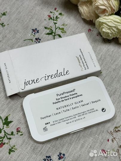Jane iredale тени naturally glam