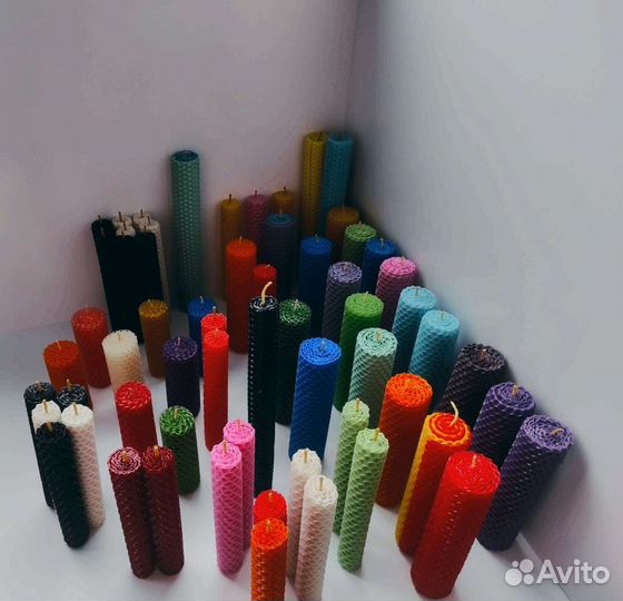 Свечи из вощины