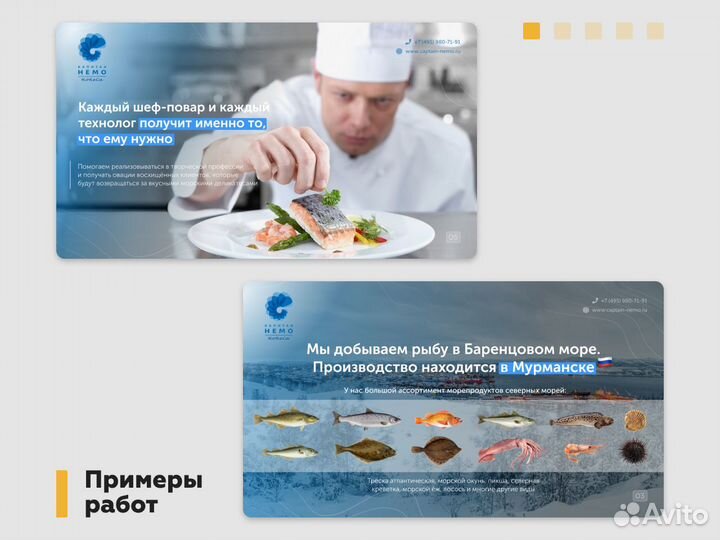 Разработка и создание презентации, маркетинг-кита