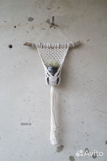 Кашпо макраме