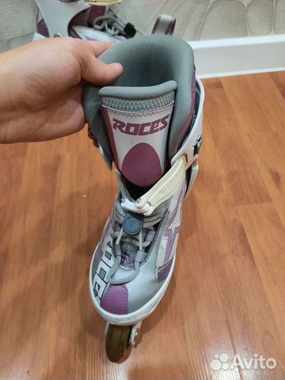 Роликовые коньки детские раздвижные