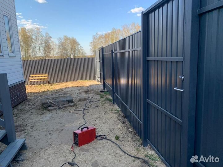 Откатные ворота под ключ