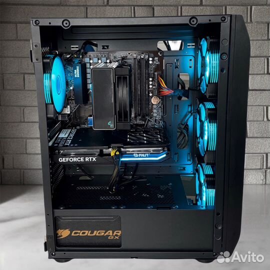 Проверенные топовые компы RTX 4060, Intel i5-12400