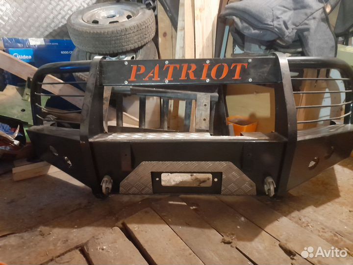 Силовой бампер УАЗ патриот