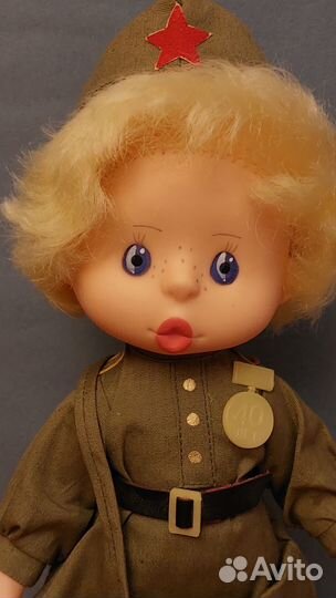Кукла СССР, сип, солдат, медсестра, 