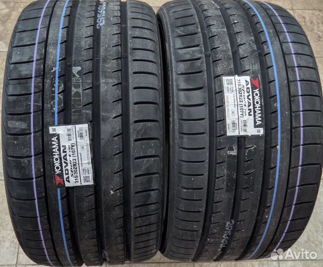 Yokohama Advan Sport V105 285/35 R22 и 315/30 R22 107Y