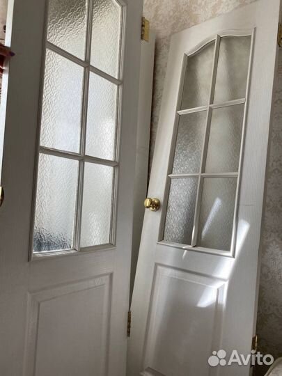 Двери межкомнатные двойные