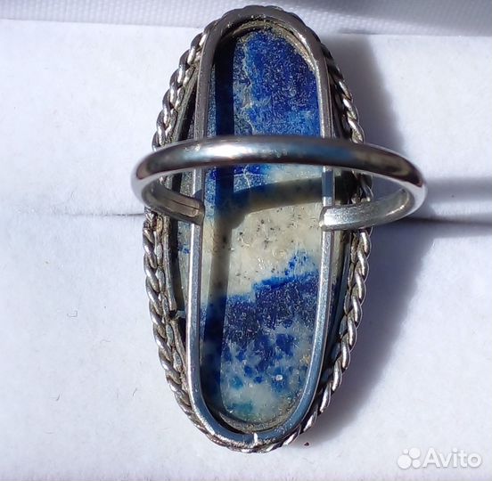 Кольцо с лазуритом СССР