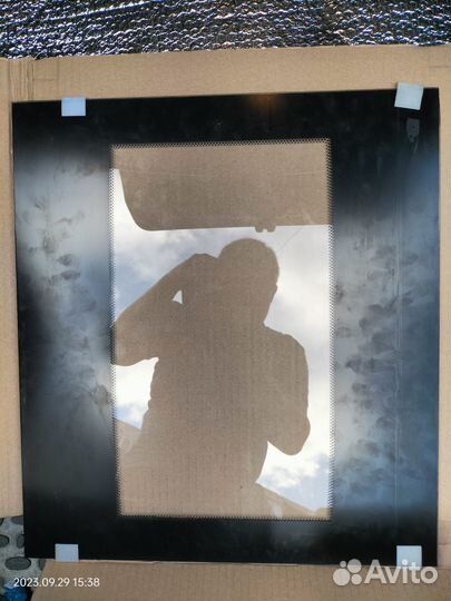 Стекло двери духовки внутреннее для плит Gefest