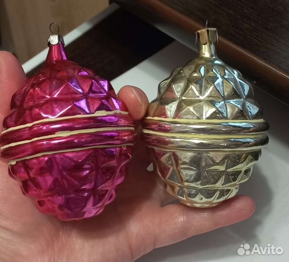 Елочные игрушки СССР