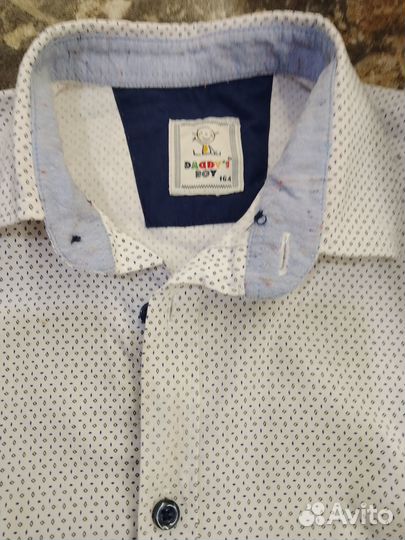 Рубашка тонкий хлопок 9 лет