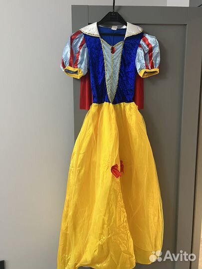 Карнавальный костюм взрослый женский Белоснежка