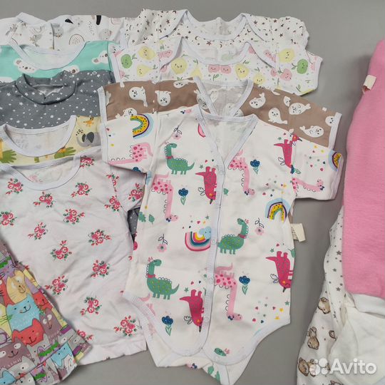 Пакет новых вещей для девочки р80