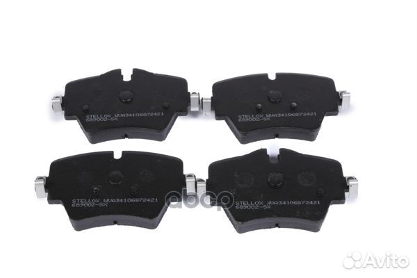 689 002SX колодки дисковые передние BMW 2/X1 F