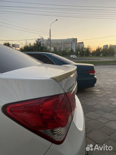 Лип спойлер chevrolet cruze