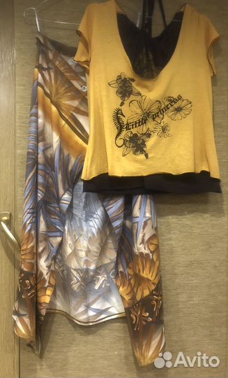 Юбка с футболкой