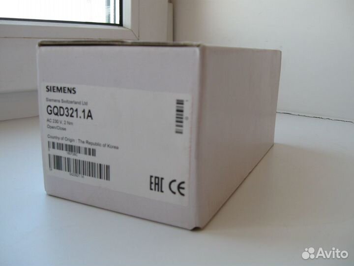 Привод воздушной заслонки Siemens GQD321.1А