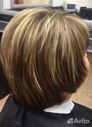 Мелирование, окрашивание, оформление бровей, проко