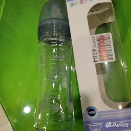 Бутылочка Chicco Well-Being Boy 0мес.+, 240