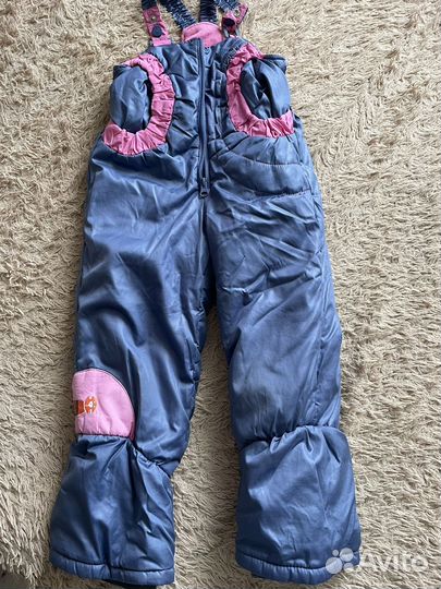 Зимний костюм для девочки 104 батик