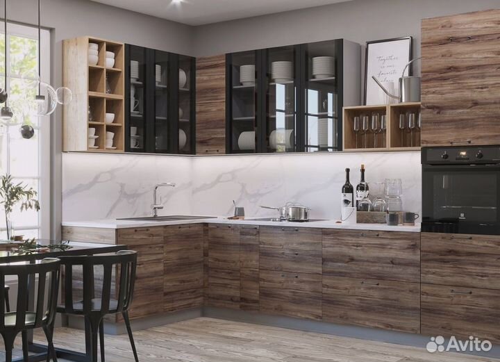 Кухонный гарнитур угловой