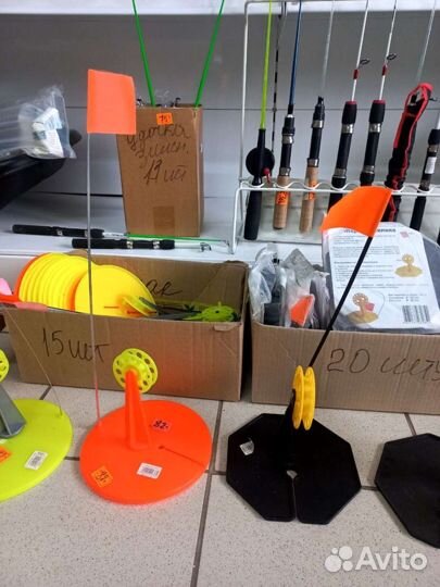 Жерлицы, удочки,флажки