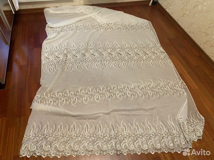 Тюль с вышивкой 3,00X2,40 м