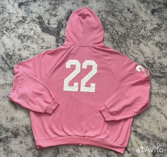 Зип Худи balenciaga polo розовая