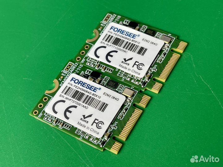 64GB 2230 M.2 Foresee E2M2 emmc PCIe память