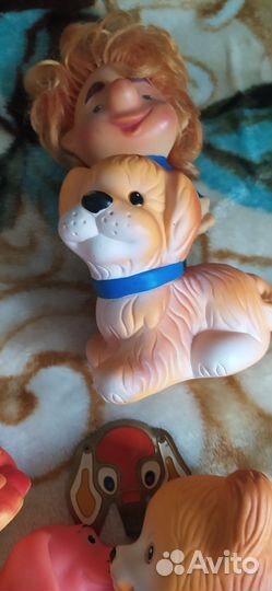 Резиновые игрушки СССР