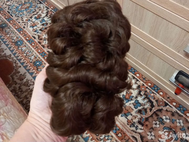 Шиньон на заколках