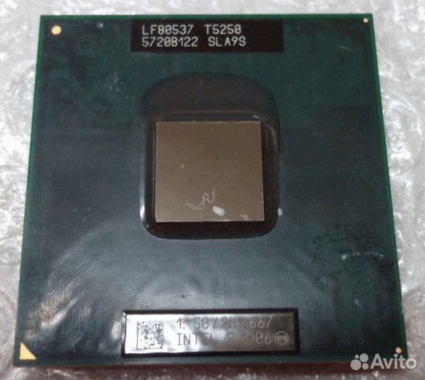 Intel Core 2 Duo T5250 для ноутбука