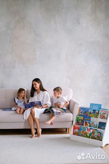 Монтессори книжная полка