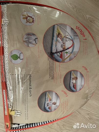 Развивающий коврик новый