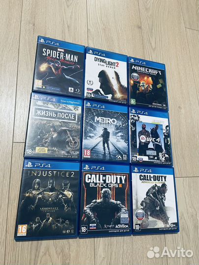 Продам игры на ps4