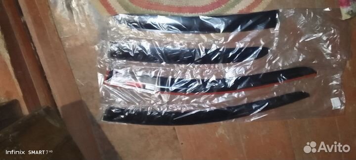 Дефлекторы на LADA vesta