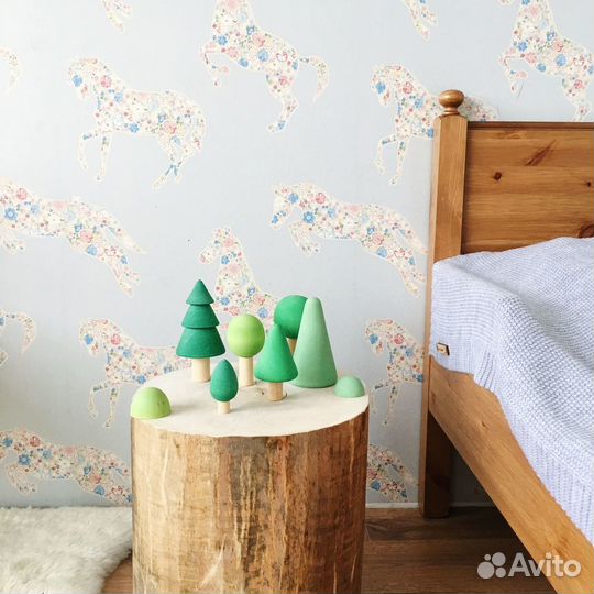 Игрушка деревянная Русский лес в мешочке