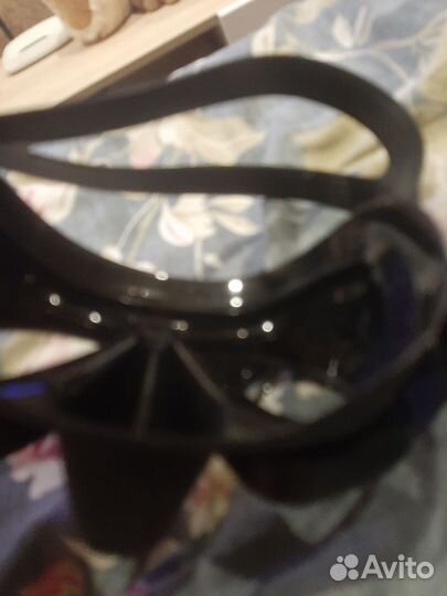 Маска для подводного плавания с креплением