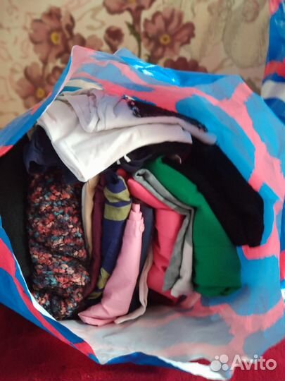 Пакет с вещами