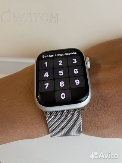 Часы apple watch 8 41 mm + 2 ремешка